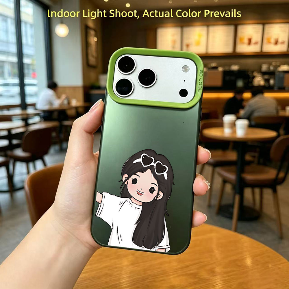 Phone Cases Girls - Cute Girl Print Matte IMD Phone
