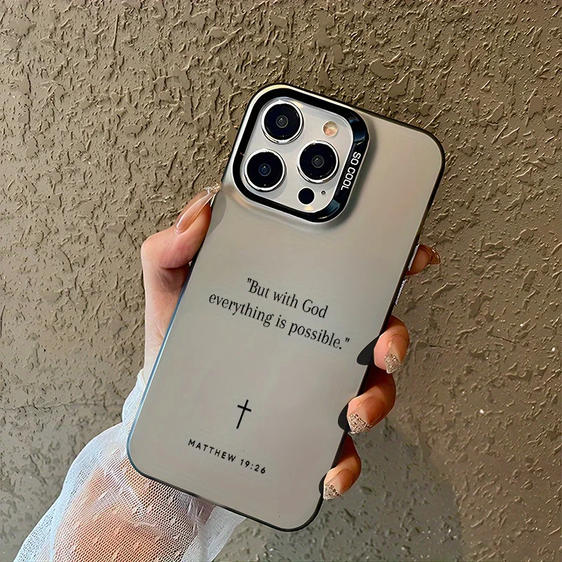 Phone Cases Jesus - Aesthetic Featuring Bible Verses Matte TPU