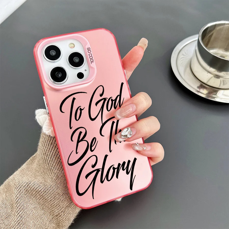 Phone Cases Jesus - Jesus Holy Bible Laser Case for