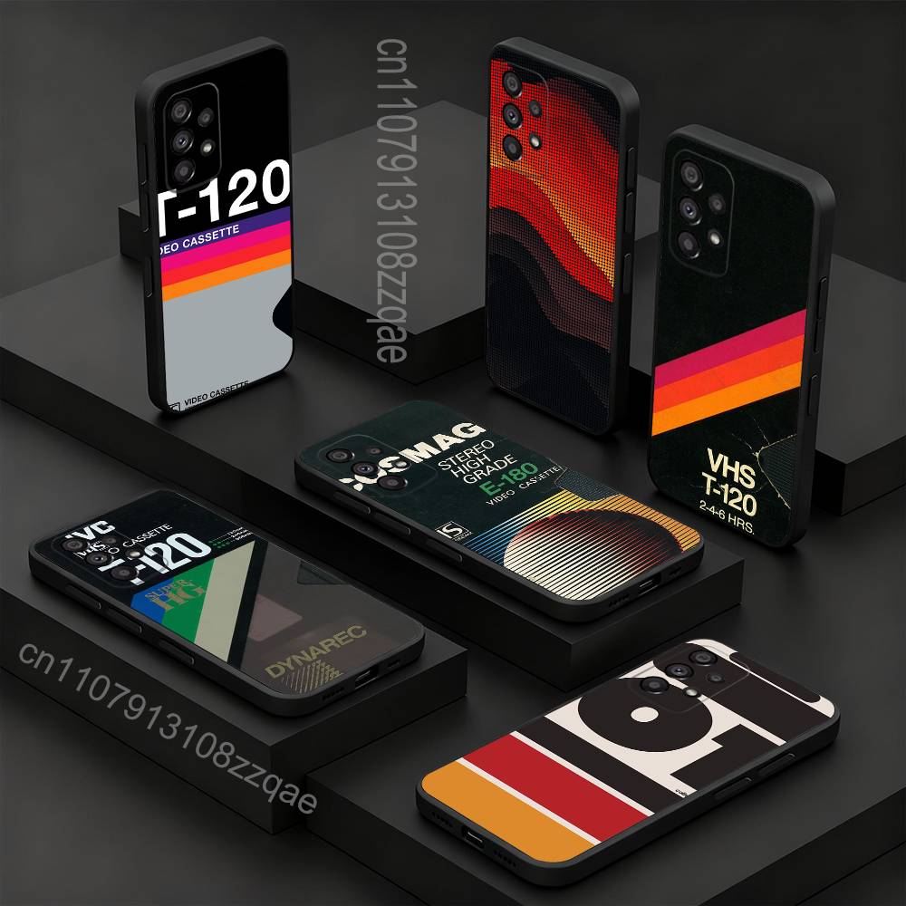 Phone Cases Video - Retro V-VHS Video Cassette For Samsung