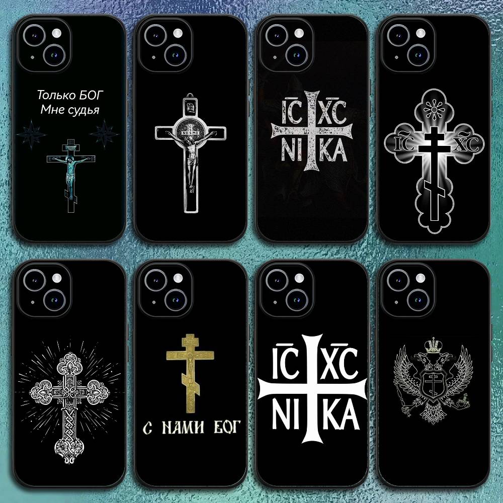 Phone Cases Jesus - Orthdox Cross Icon Phone Case For
