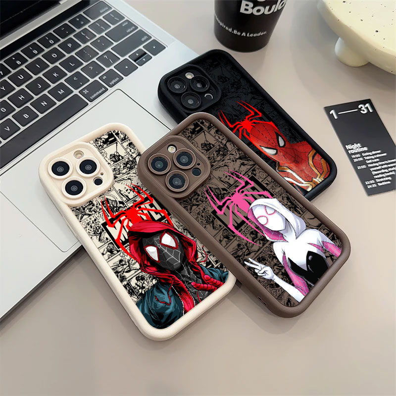Spiderman Miles Morales Gwen M - đánh giá và giá Phone Cases Iphone 17 Pro