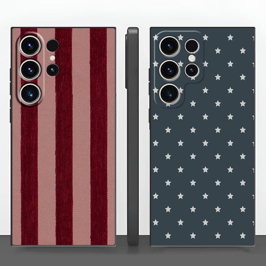 Retro Polka Dots Funda Phone C - đánh giá và giá Phone Cases Samsung S25 Ultra