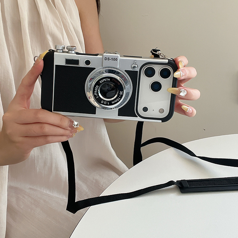 Emily in Paris Vintage Camera  - đánh giá và giá Phone Cases That Cover The Camera