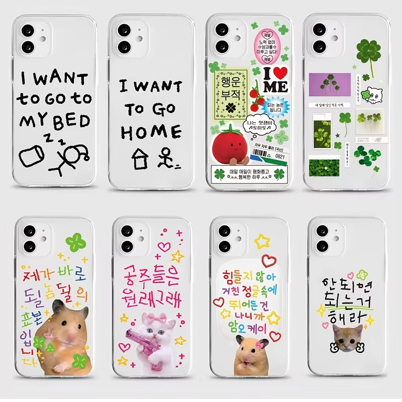 Korean Ins Cute Four Leaf Clov - đánh giá và giá Phone Cases Korean