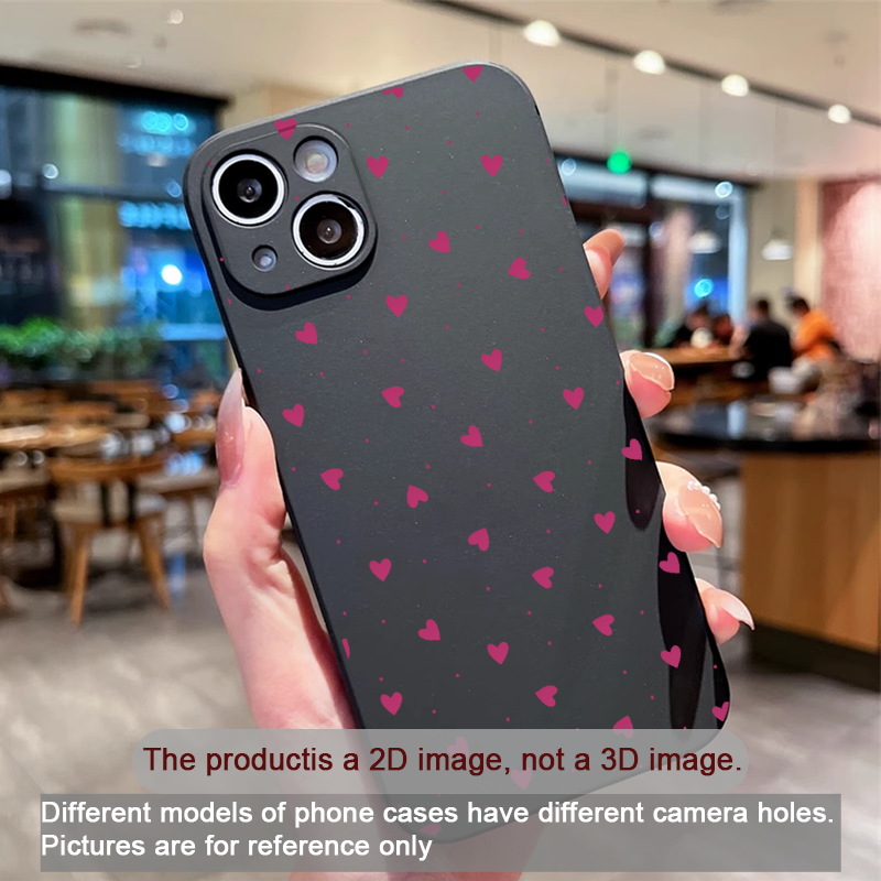 Simple Cute Pink Red Love Hear - đánh giá và giá Phone Cases Pink