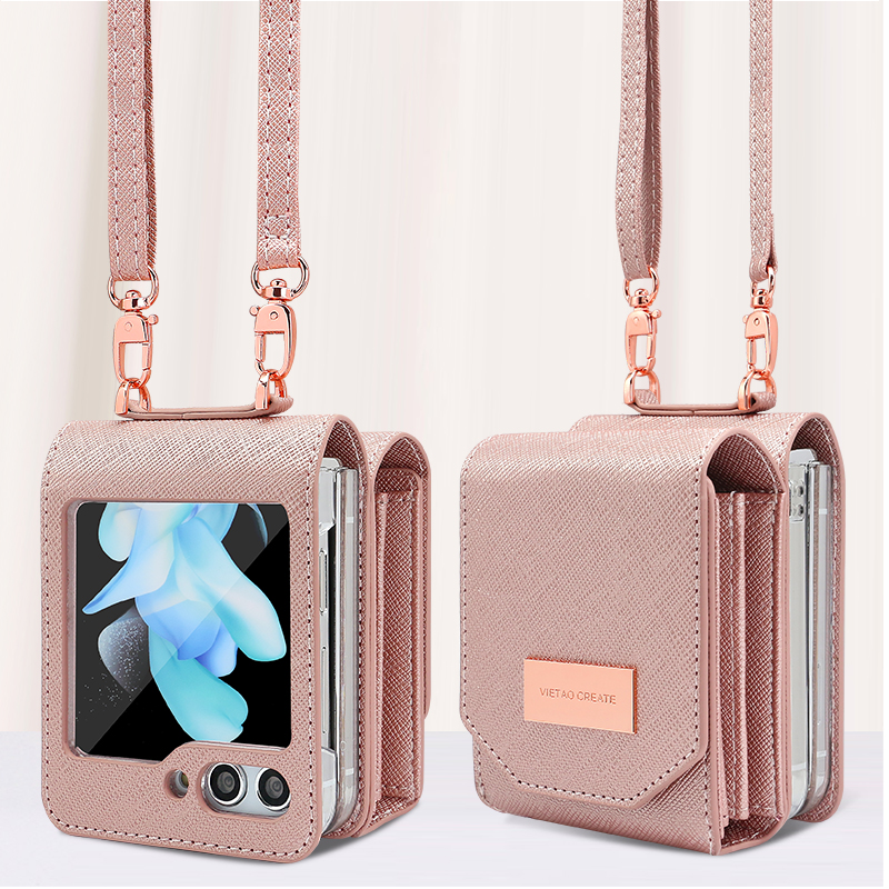 Vietao Crossbody Lanyard Mobil - đánh giá và giá Flip Leather Case