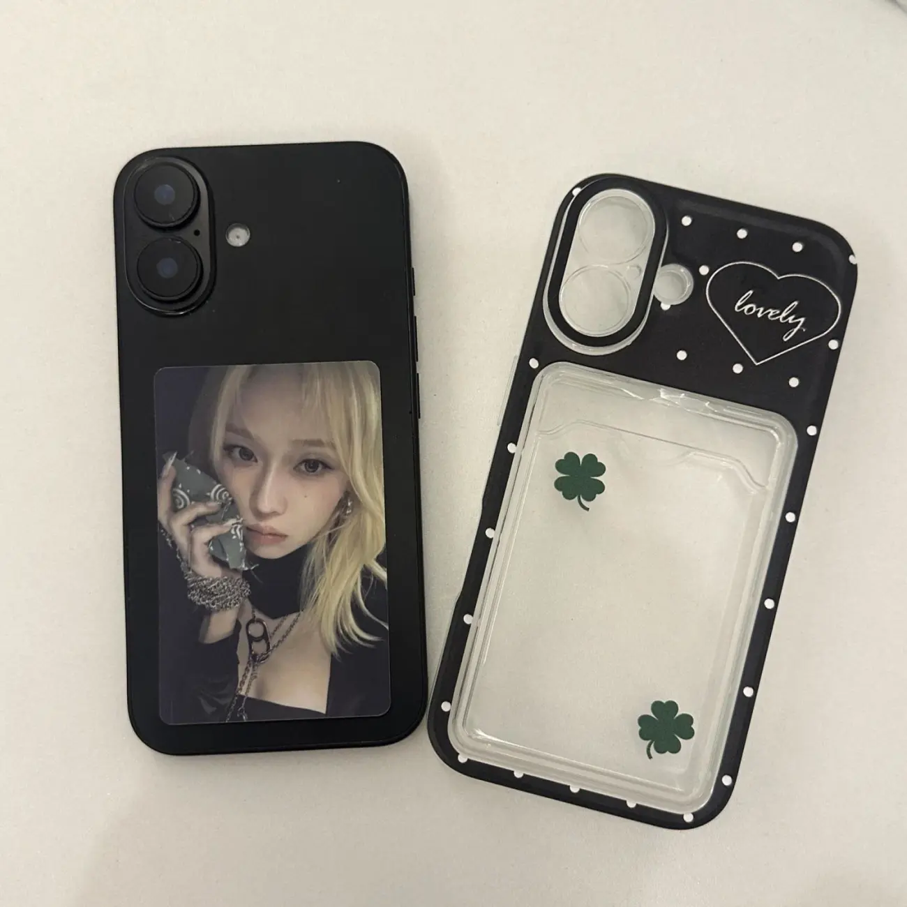 Korean ins Cute Polka Dot Cart - đánh giá và giá Phone Cases Korean