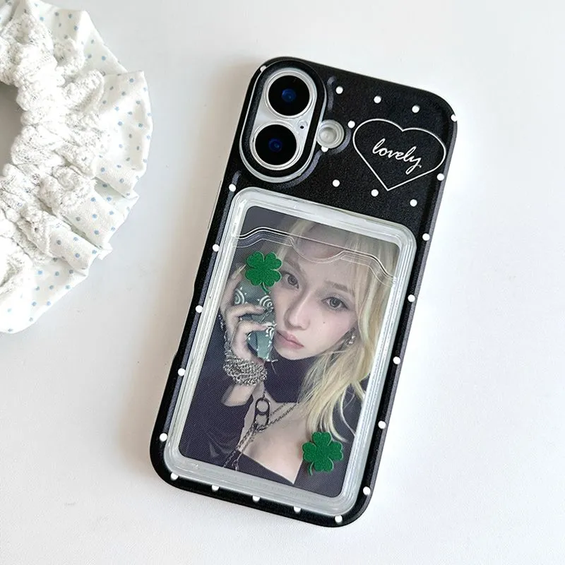 Korean ins Cute Polka Dot Cart - đánh giá và giá Phone Cases Korean