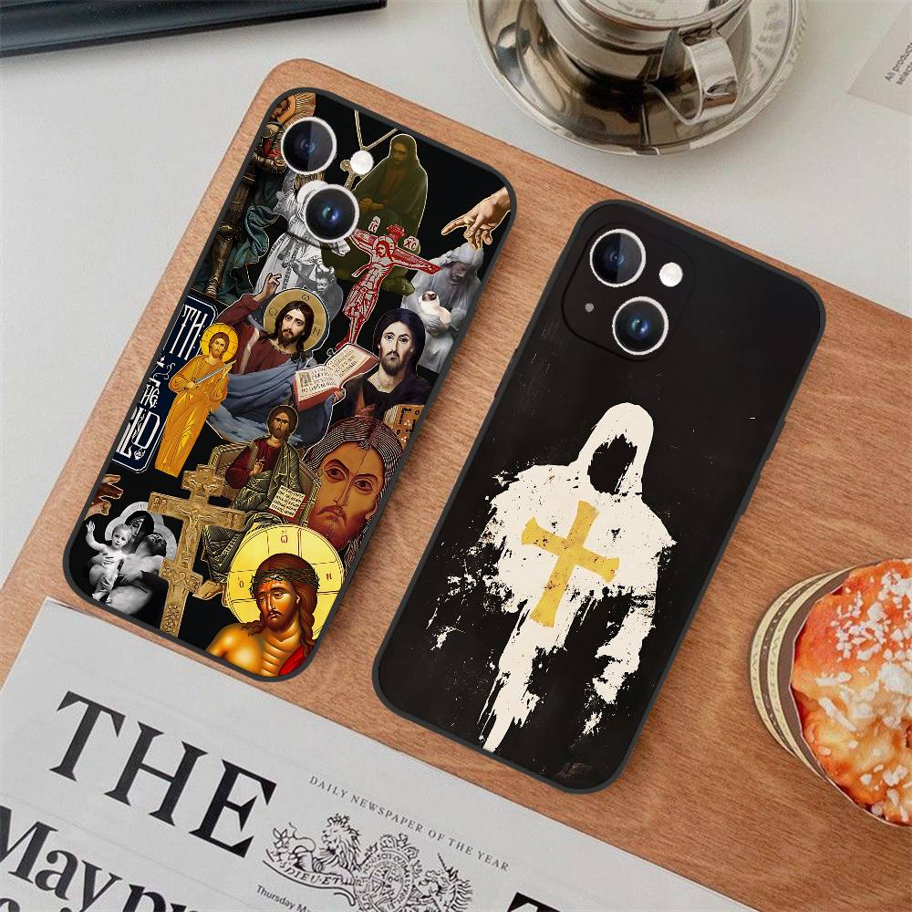 Orthodox Cross Icon Church Pho - đánh giá và giá Phone Cases Jesus