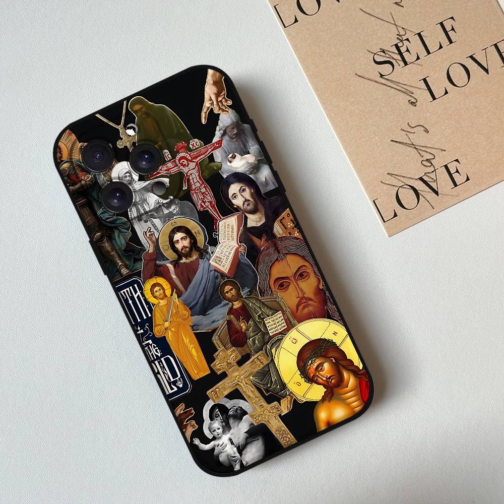 Orthodox Cross Icon Church Pho - đánh giá và giá Phone Cases Jesus