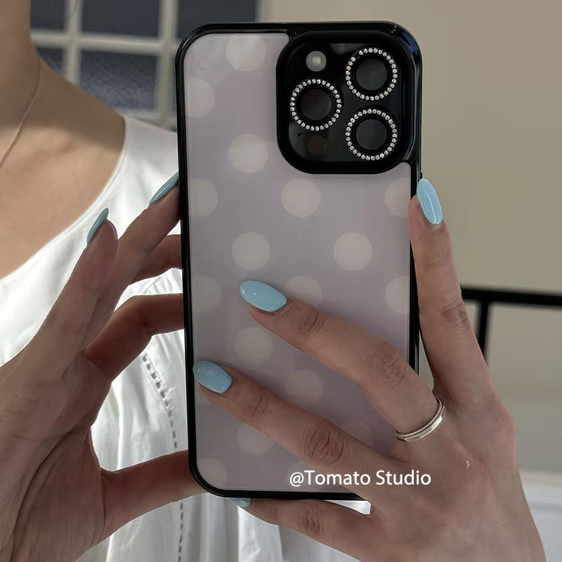 Korean Ins Fashion Purple Polk - đánh giá và giá Phone Cases Korean