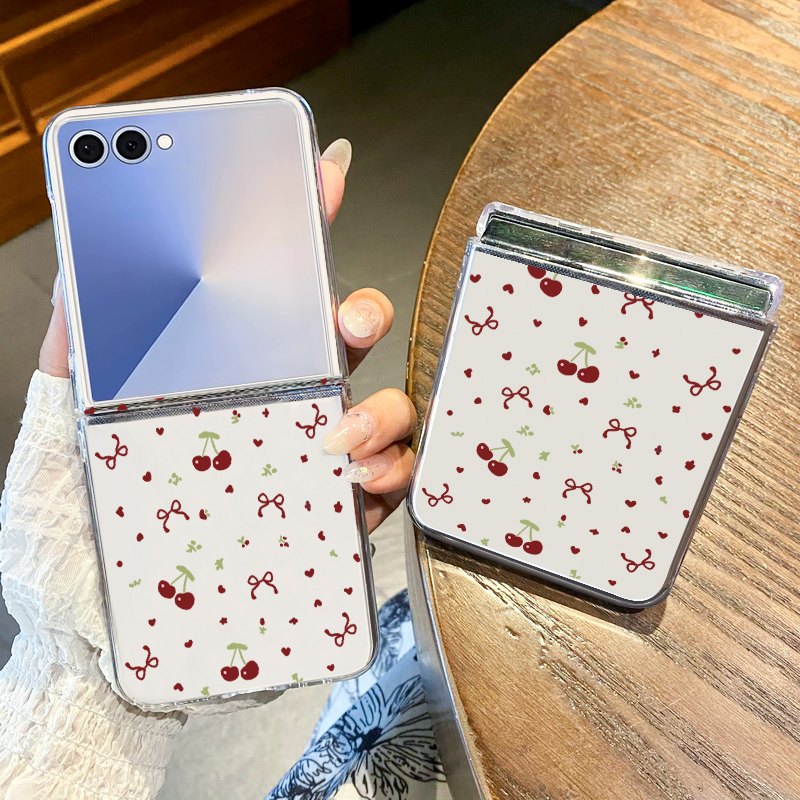 Cute Large Cherry Phone Case F - đánh giá và giá Phone Cases Z Flip 5