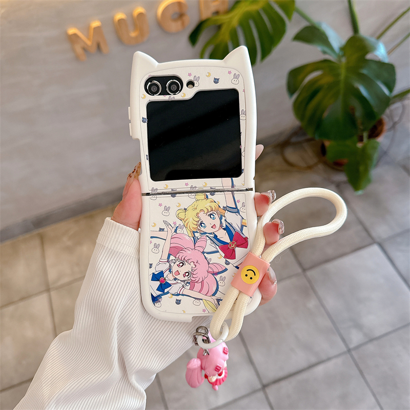 Cute Cartoon Japan Anime Sailo - đánh giá và giá Phone Cases Z Flip 5