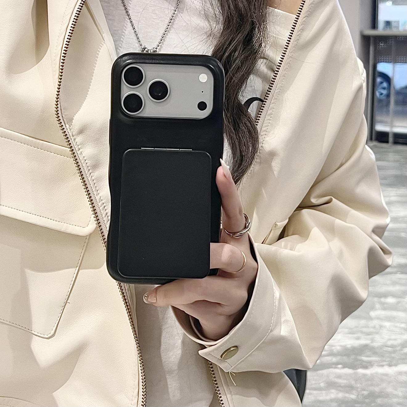 Fashion Retro Maillard Dark Co - đánh giá và giá Flip Leather Case