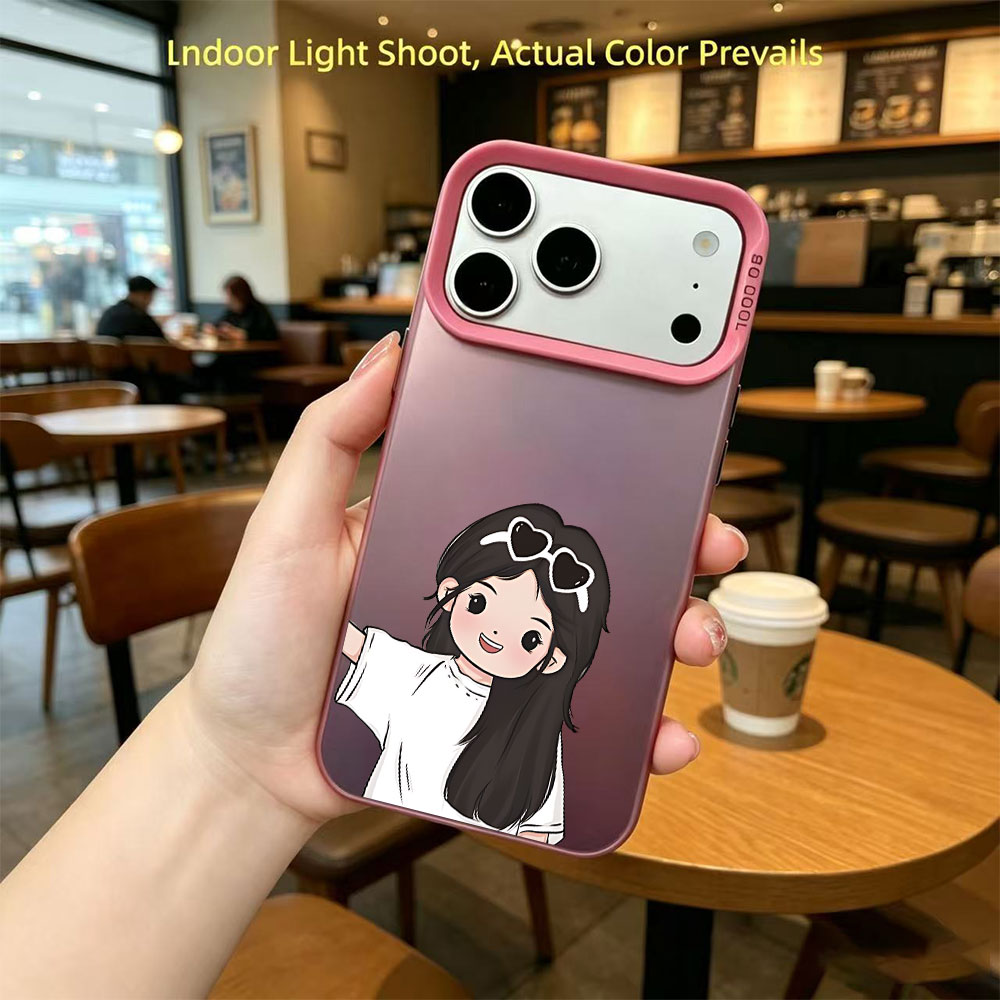 Cute Girl Print Matte IMD Phon - đánh giá và giá Phone Cases Girls