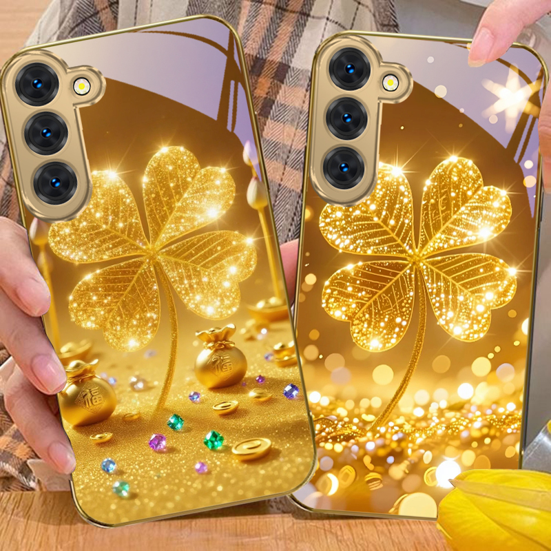A huge golden clover For Samsu - đánh giá và giá Phone Cases Samsung S25 Ultra