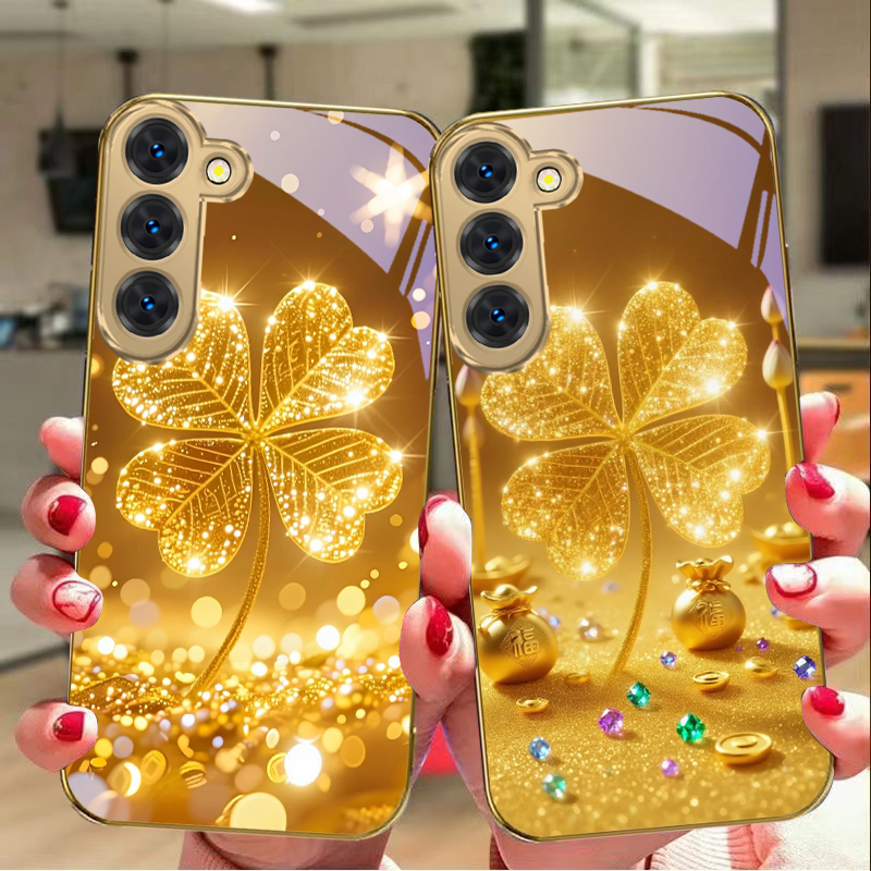A huge golden clover For Samsu - đánh giá và giá Phone Cases Samsung S25 Ultra