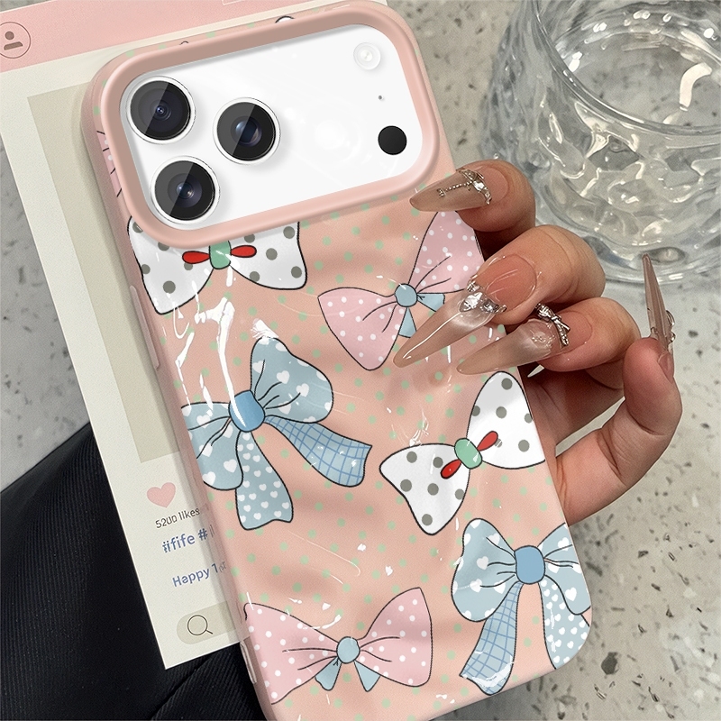 Lovely Korean Bow Candy Color  - đánh giá và giá Phone Cases Girls