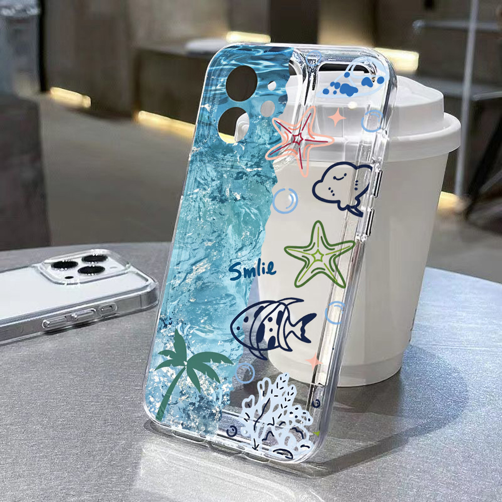 Flowers Clear Phone Case For S - đánh giá và giá Phone Cases Samsung A14