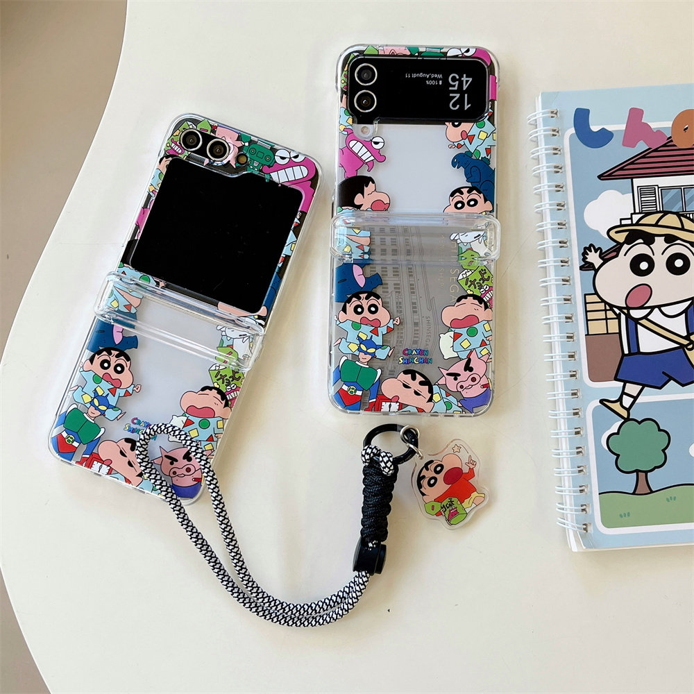 Cute Cartoon Japan Anime Crayo - đánh giá và giá Phone Cases Z Flip 5