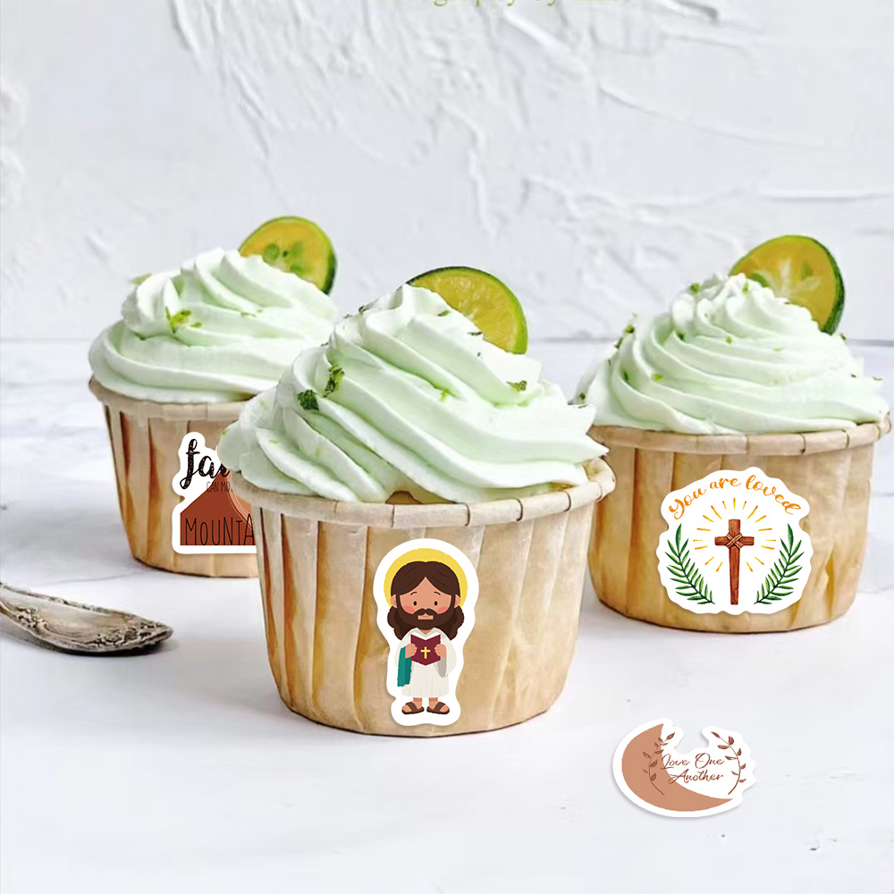 500pcs/roll Jesus Stickers Exq - đánh giá và giá Phone Cases Jesus