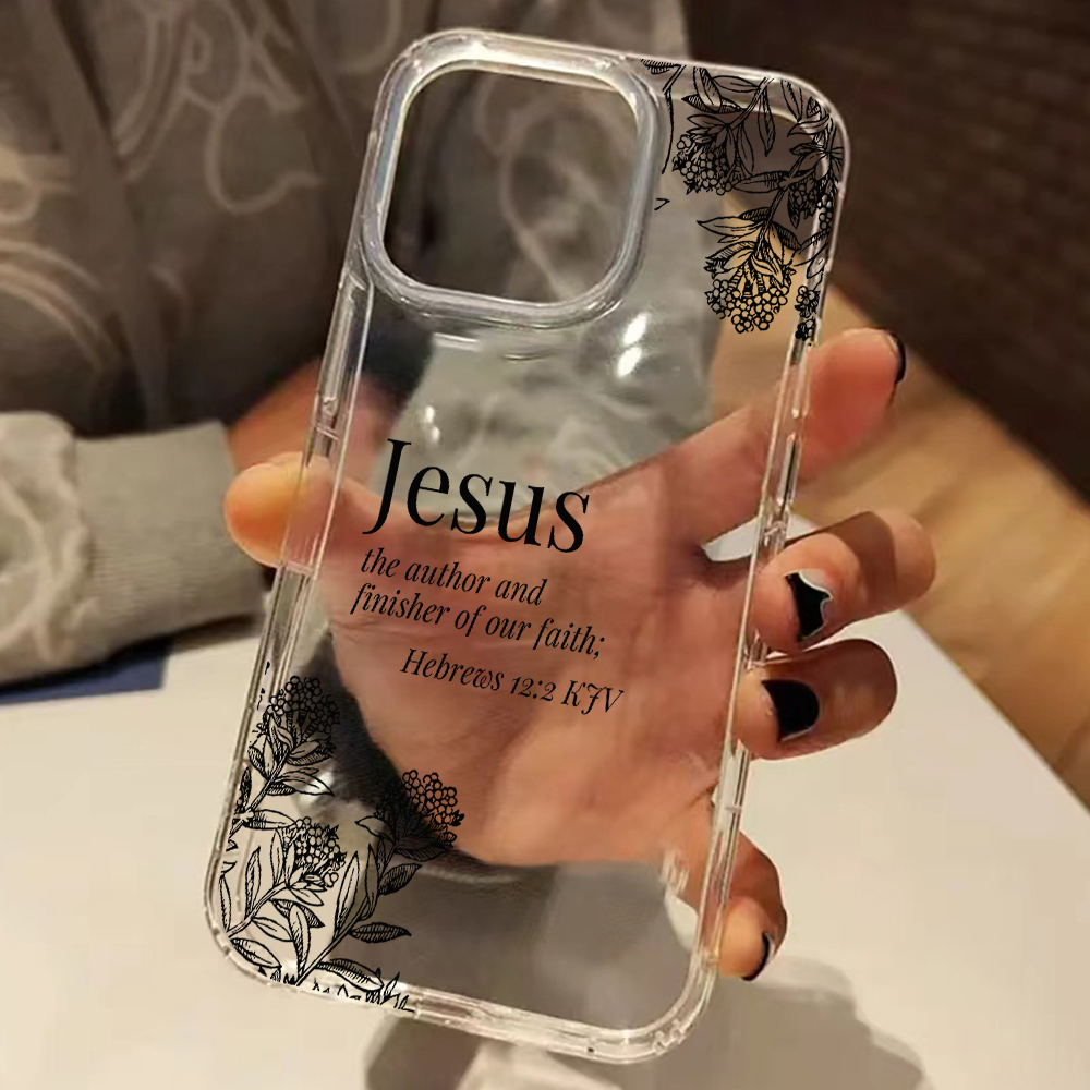 Jesus Bible Verse Floral Patte - đánh giá và giá Phone Cases Jesus