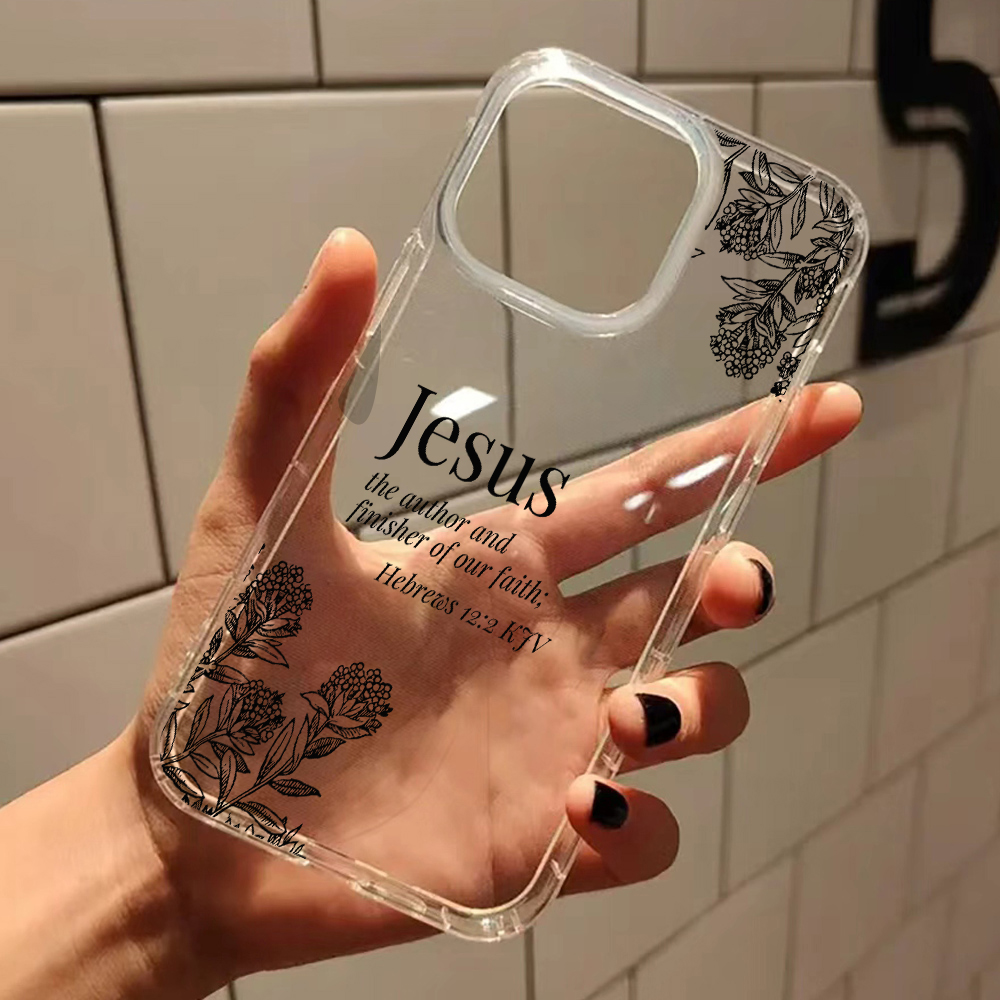 Jesus Bible Verse Floral Patte - đánh giá và giá Phone Cases Jesus