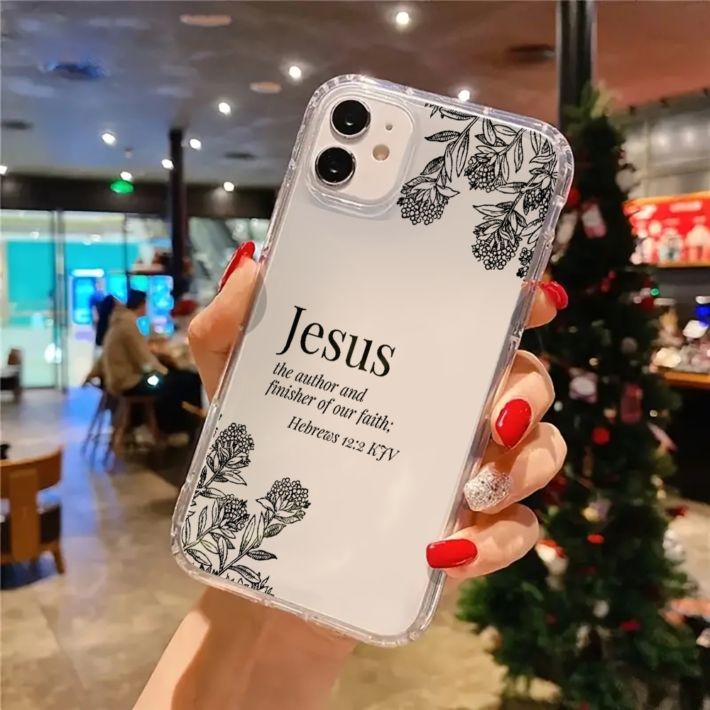 Jesus Bible Verse Floral Patte - đánh giá và giá Phone Cases Jesus