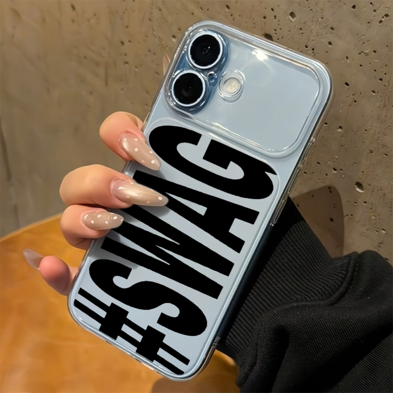Hot Pink Black SWAG Letter Cle - đánh giá và giá Phone Cases Pink