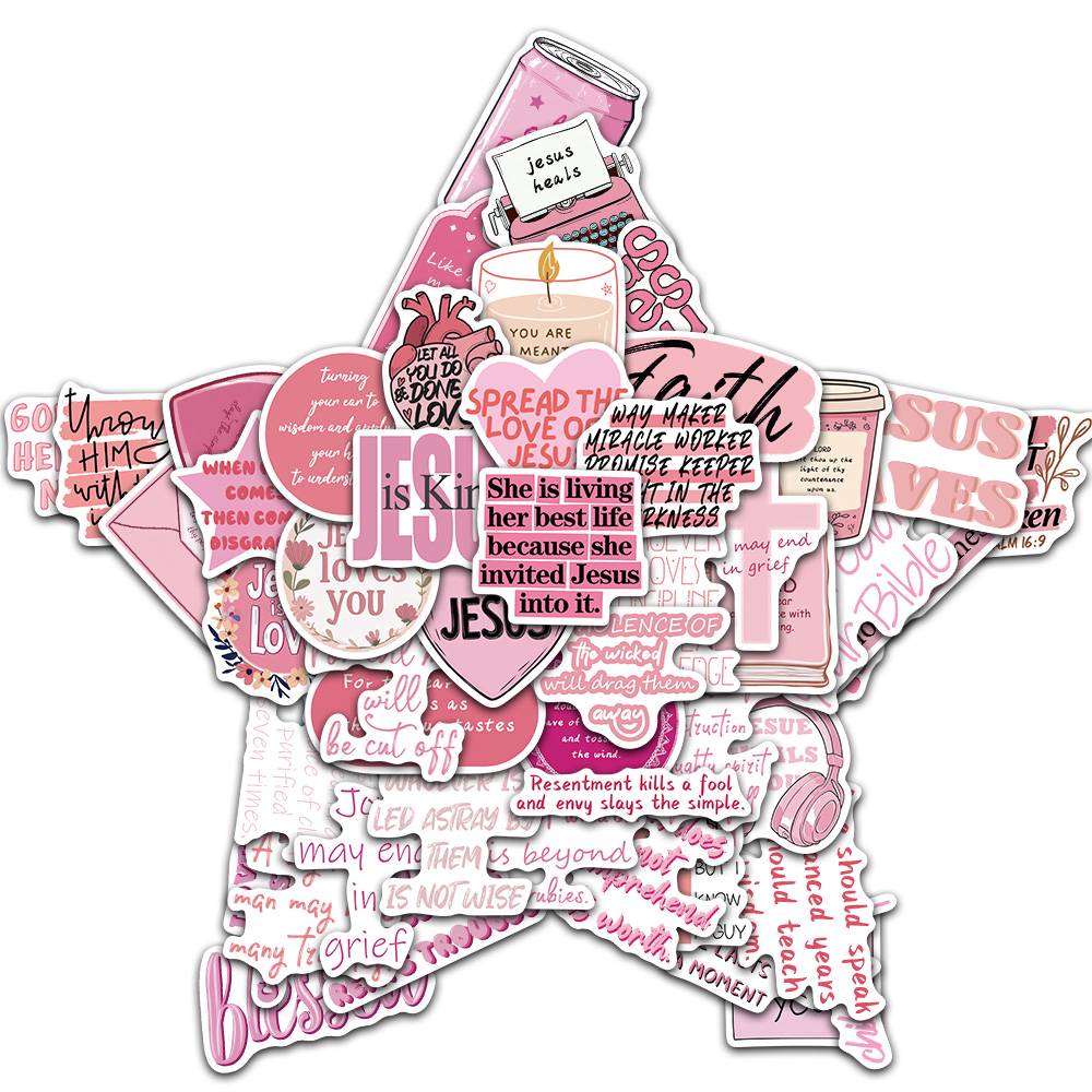 50/100PCS Pink Bible Jesus Gra - đánh giá và giá Phone Cases Jesus