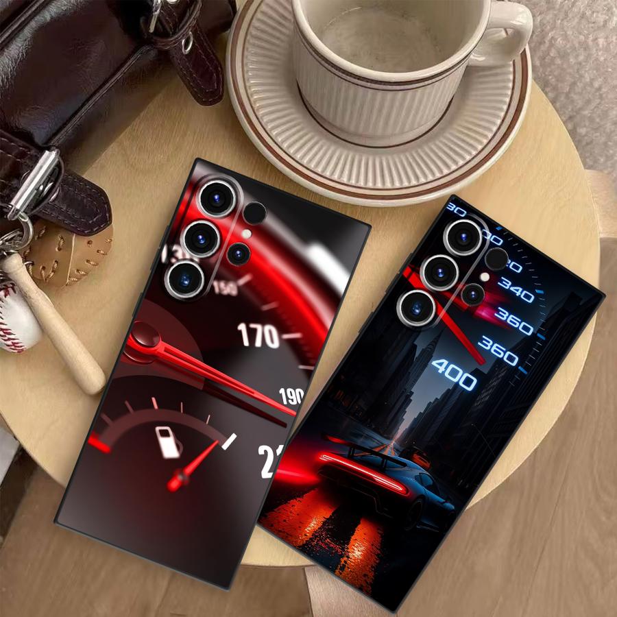 Red Car Gauge Case for Samsung - đánh giá và giá Phone Cases Samsung S25 Ultra