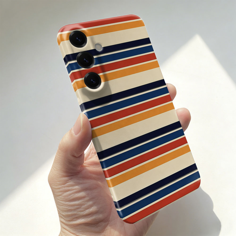 Colorful Stripe Pattern Case F - đánh giá và giá Phone Cases Hard
