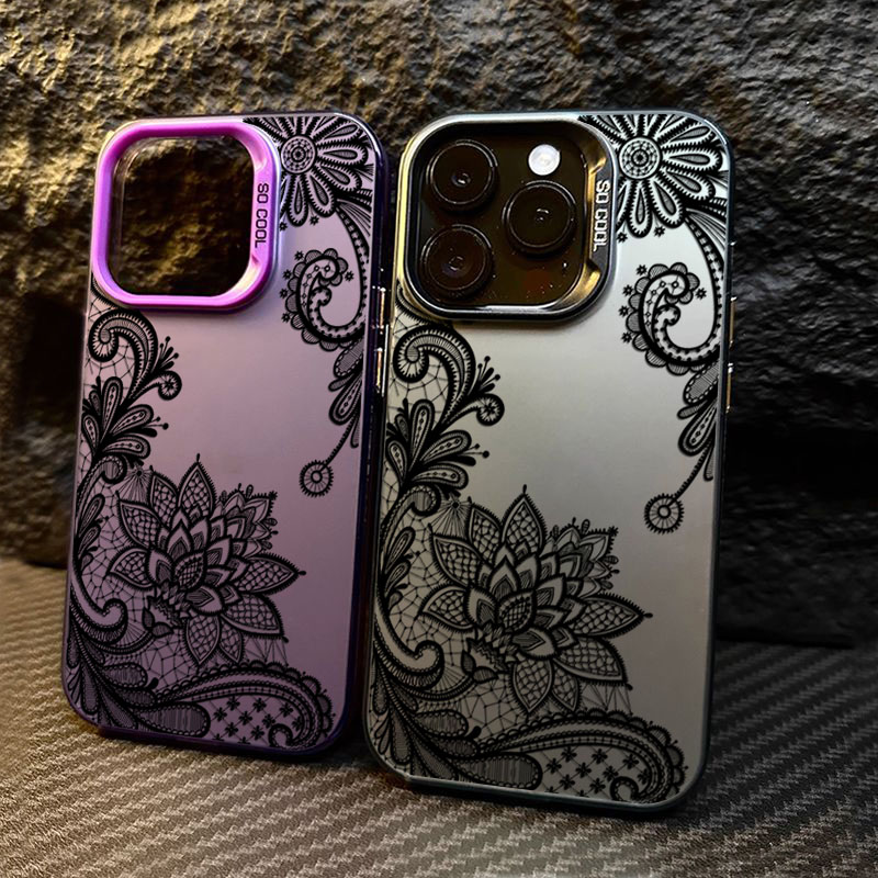 Black lace print New Hot Elect - đánh giá và giá Phone Cases Girls