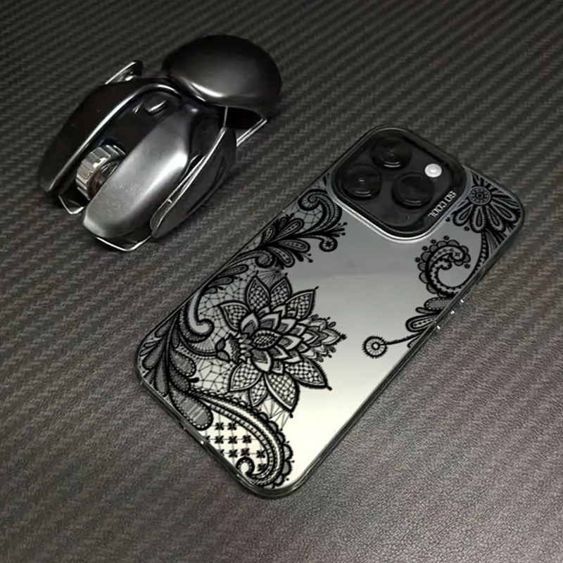 Black lace print New Hot Elect - đánh giá và giá Phone Cases Girls
