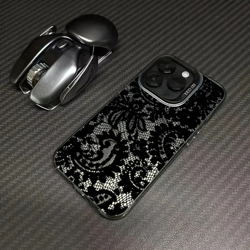 Black lace print New Hot Elect - đánh giá và giá Phone Cases Girls