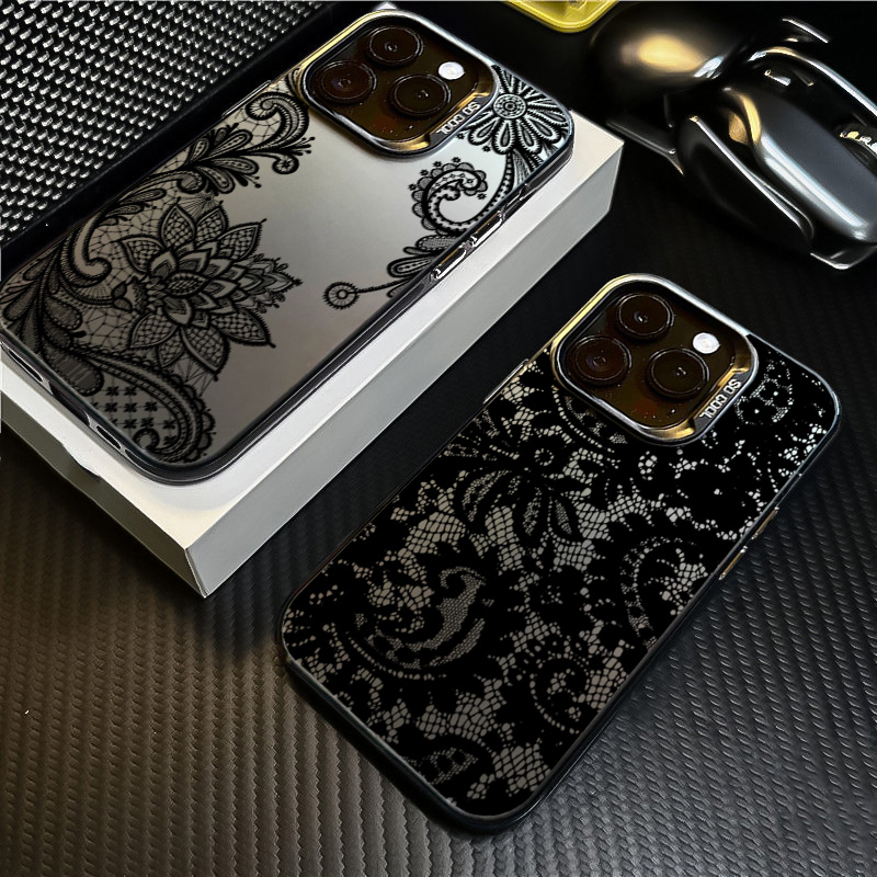 Black lace print New Hot Elect - đánh giá và giá Phone Cases Girls
