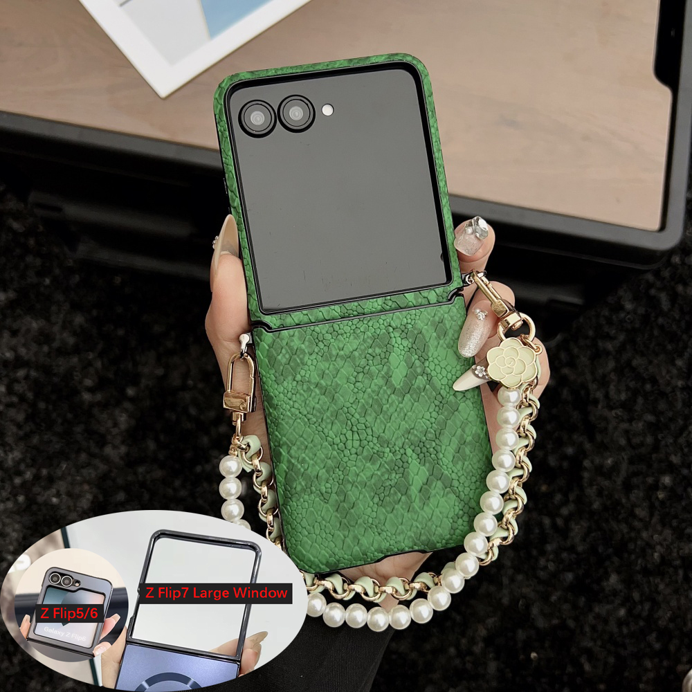 Luxurious Snake Texture Leathe - đánh giá và giá Flip Leather Case