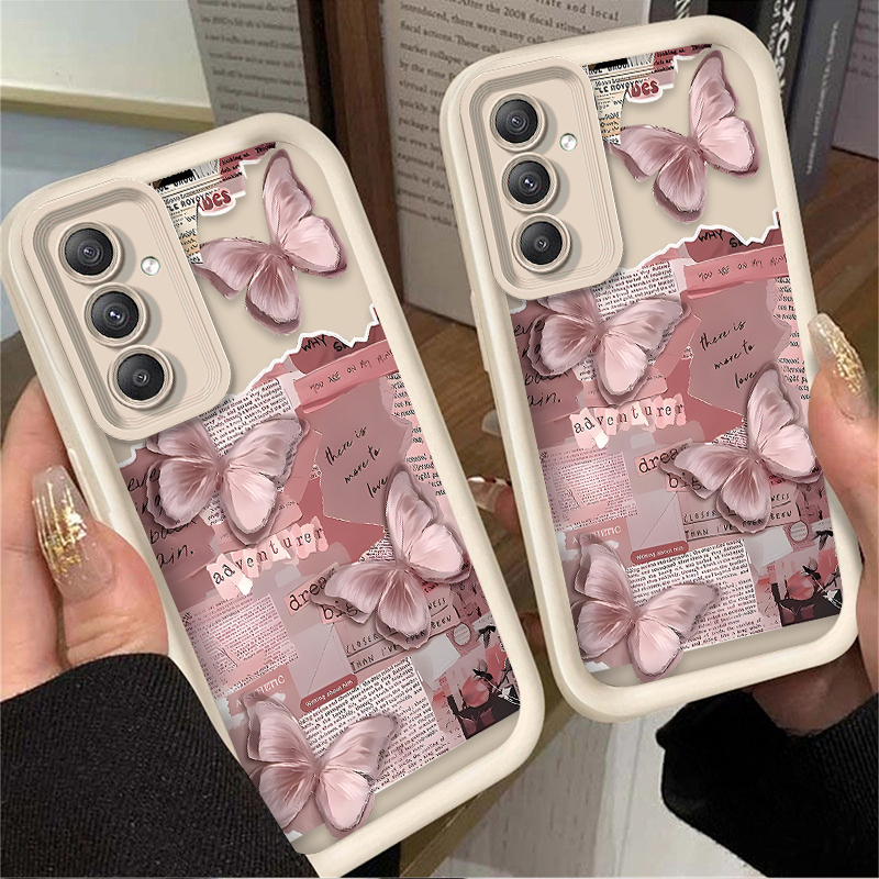 Pink Butterfly Aesthetic Case  - đánh giá và giá Phone Cases Samsung A14