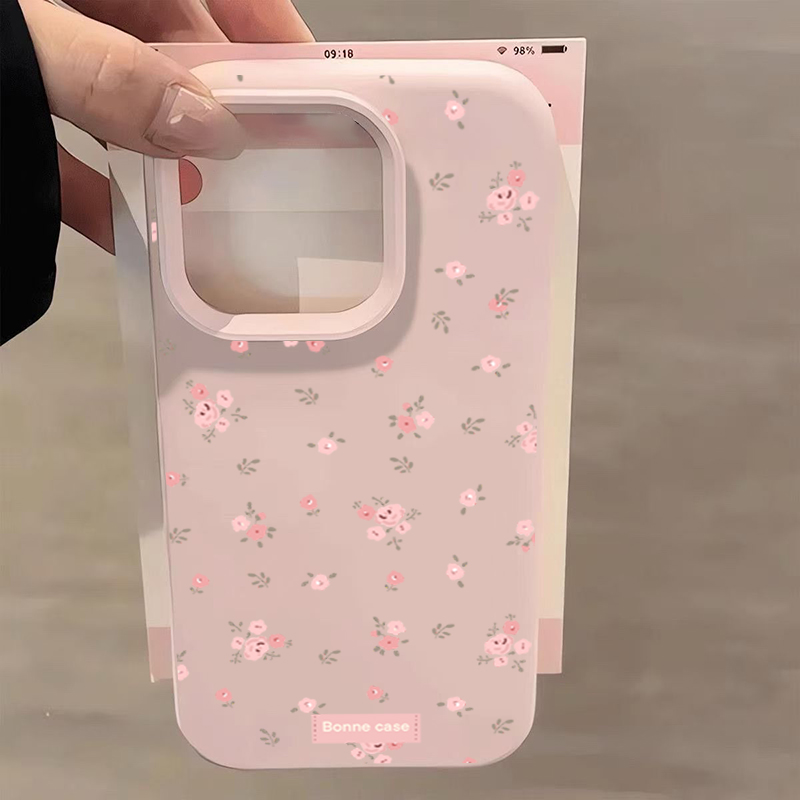 INS Korea Pink Flower Phone Ca - đánh giá và giá Phone Cases Korean