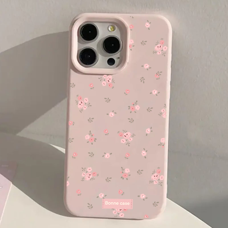 INS Korea Pink Flower Phone Ca - đánh giá và giá Phone Cases Korean
