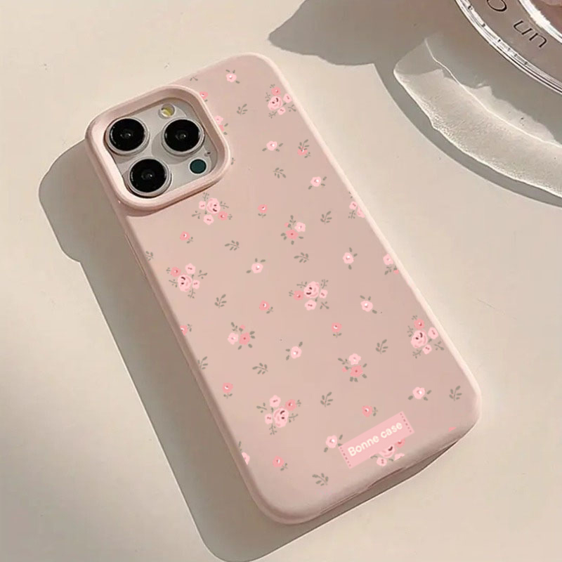 INS Korea Pink Flower Phone Ca - đánh giá và giá Phone Cases Korean