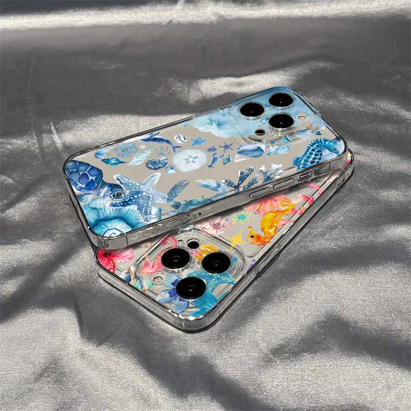 Summer Cartoon Turtle Pattern  - đánh giá và giá Phone Cases Samsung S25 Ultra