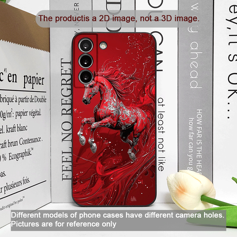 Fashion Chinese-Style Red Hors - đánh giá và giá Phone Cases Samsung A14