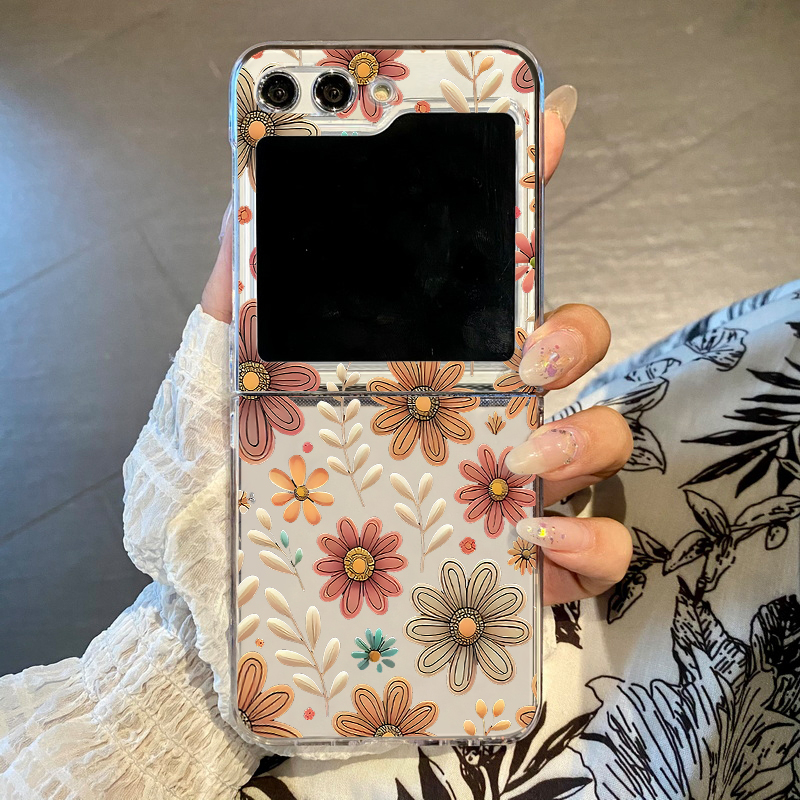 Realistic Floral Print Phone C - đánh giá và giá Phone Cases Z Flip 5