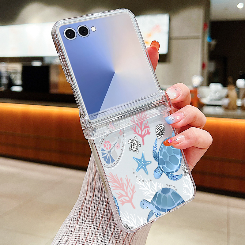 Sharks Shells Phone Case For S - đánh giá và giá Phone Cases Z Flip 5