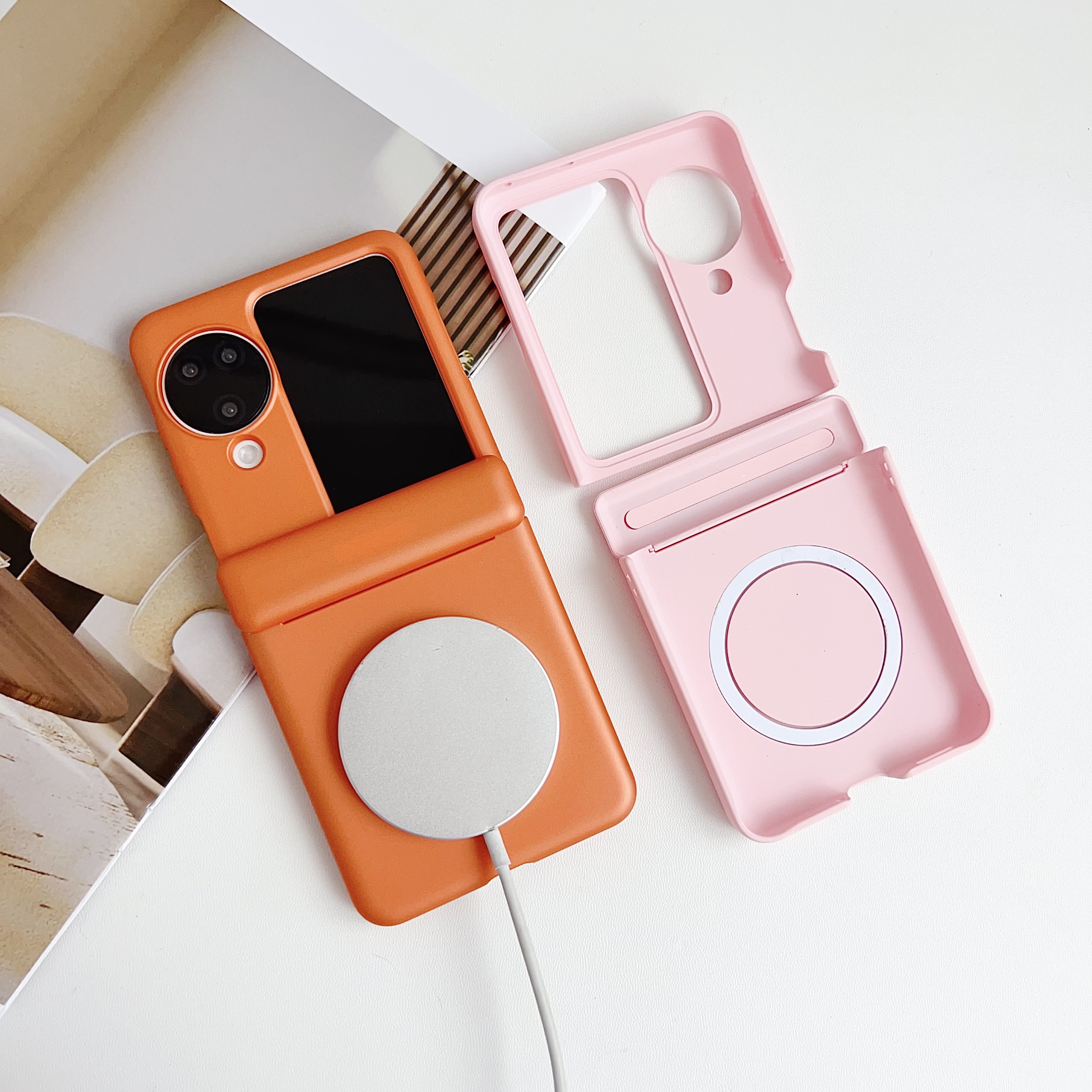 Dopamine Color Palette for Mag - đánh giá và giá Flip Leather Case
