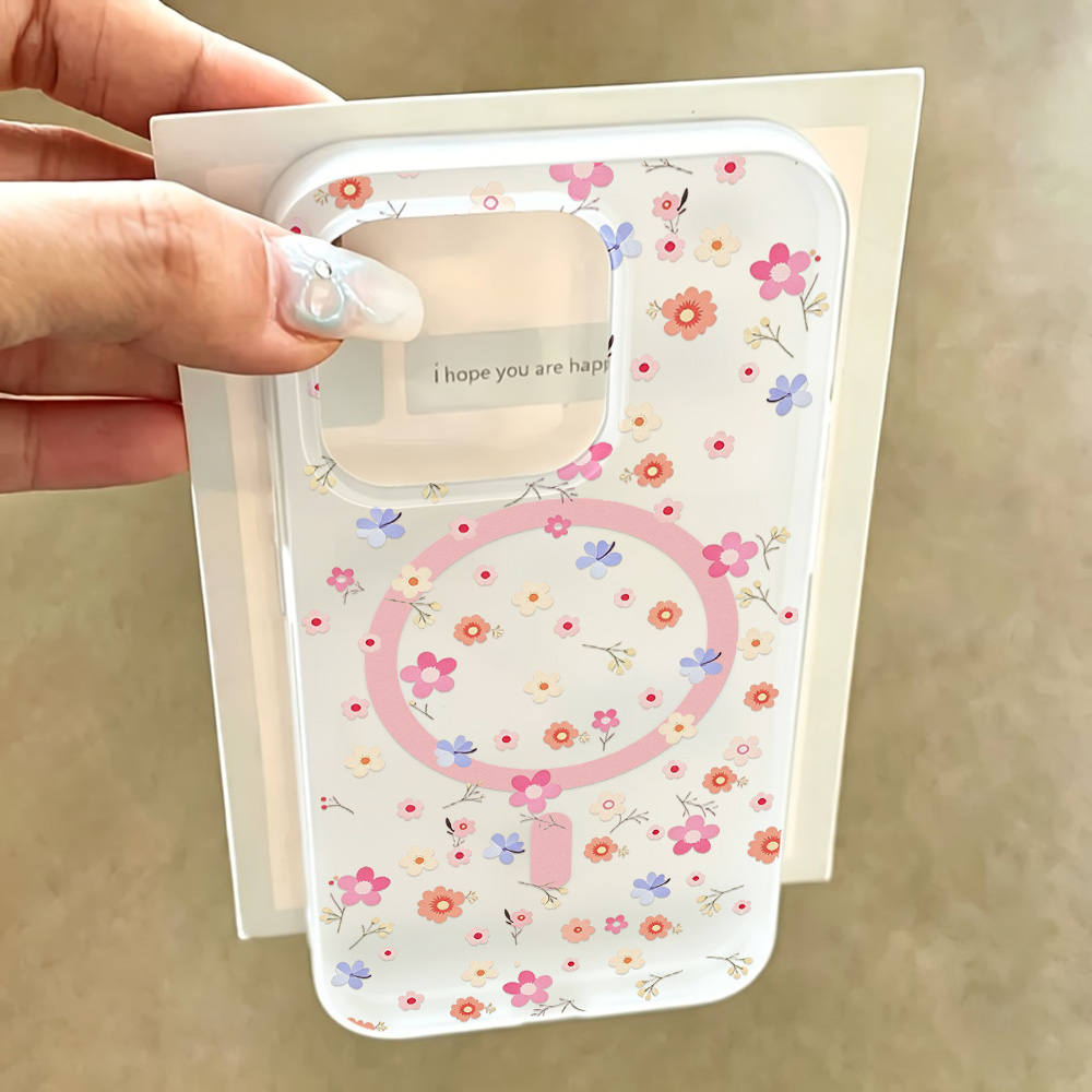 Flower Clear For Magsafe Phone - đánh giá và giá Phone Cases That Cover The Camera