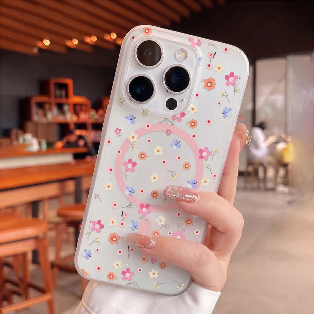 Flower Clear For Magsafe Phone - đánh giá và giá Phone Cases That Cover The Camera