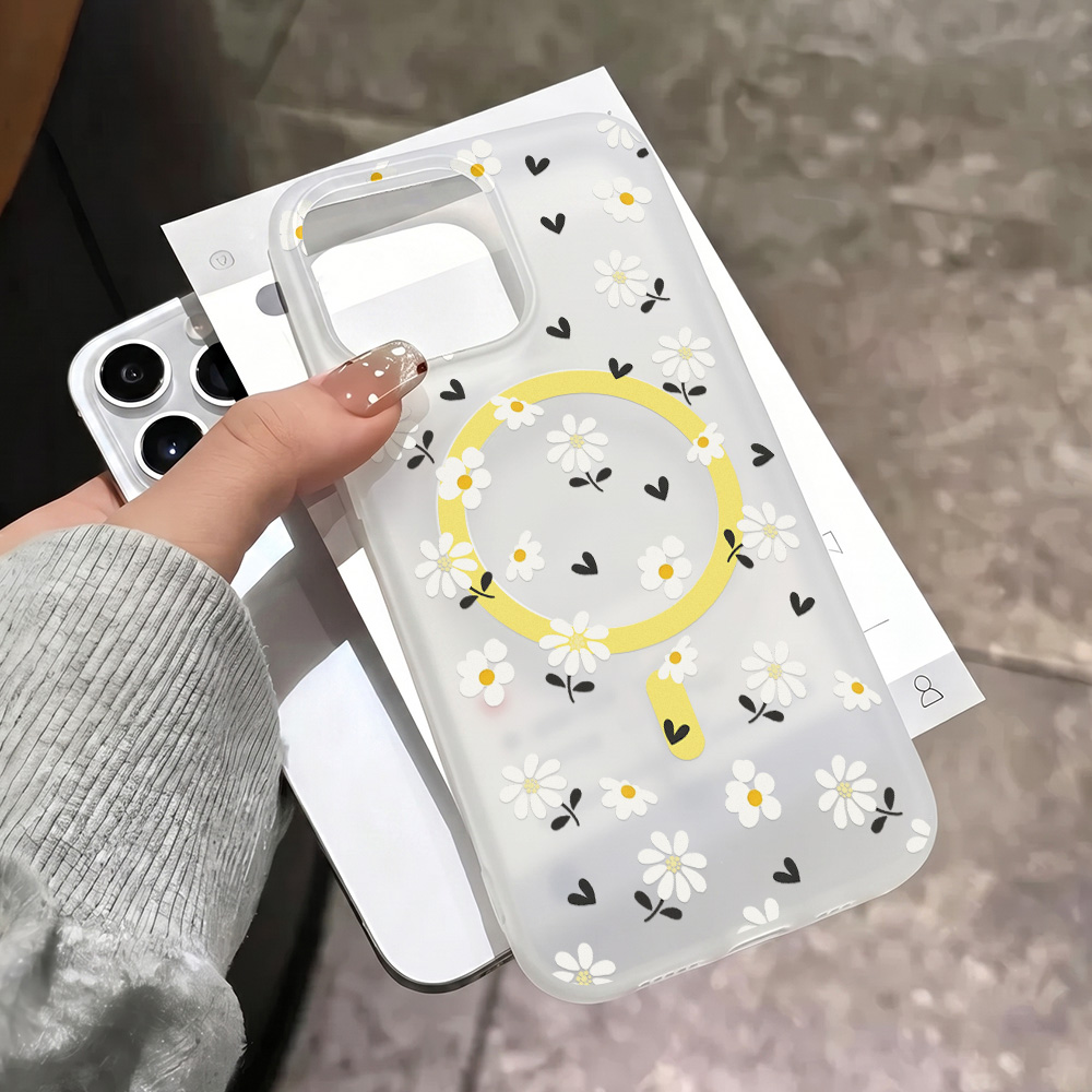 Flower Clear For Magsafe Phone - đánh giá và giá Phone Cases That Cover The Camera